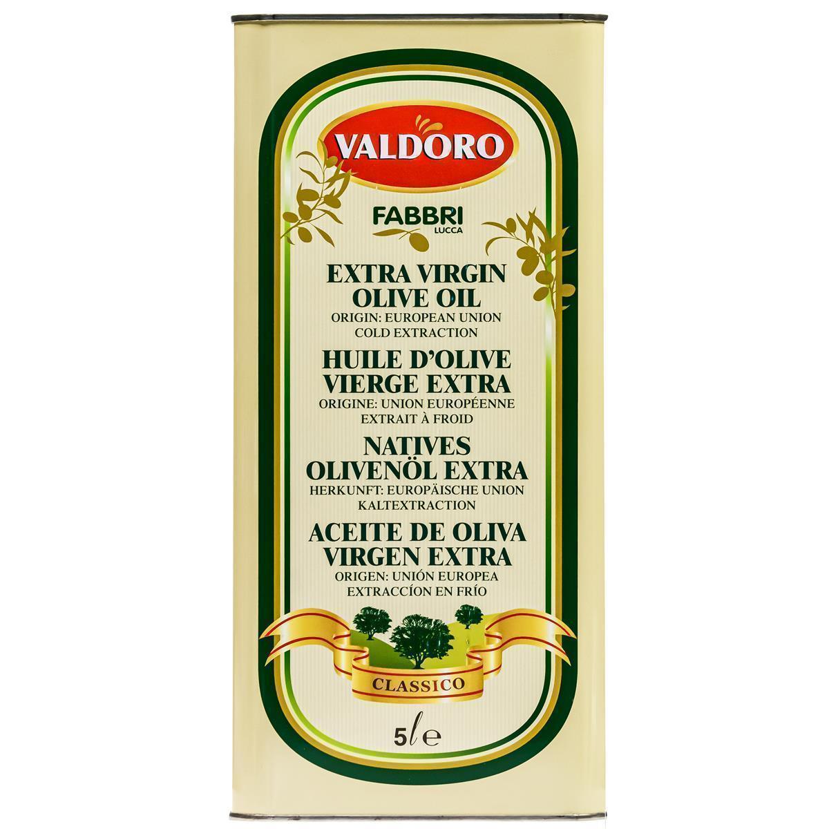 Fabbri Lucca Classico Olivenöl 1x 5 Liter Natives Öl extra vergine Italien Toskana