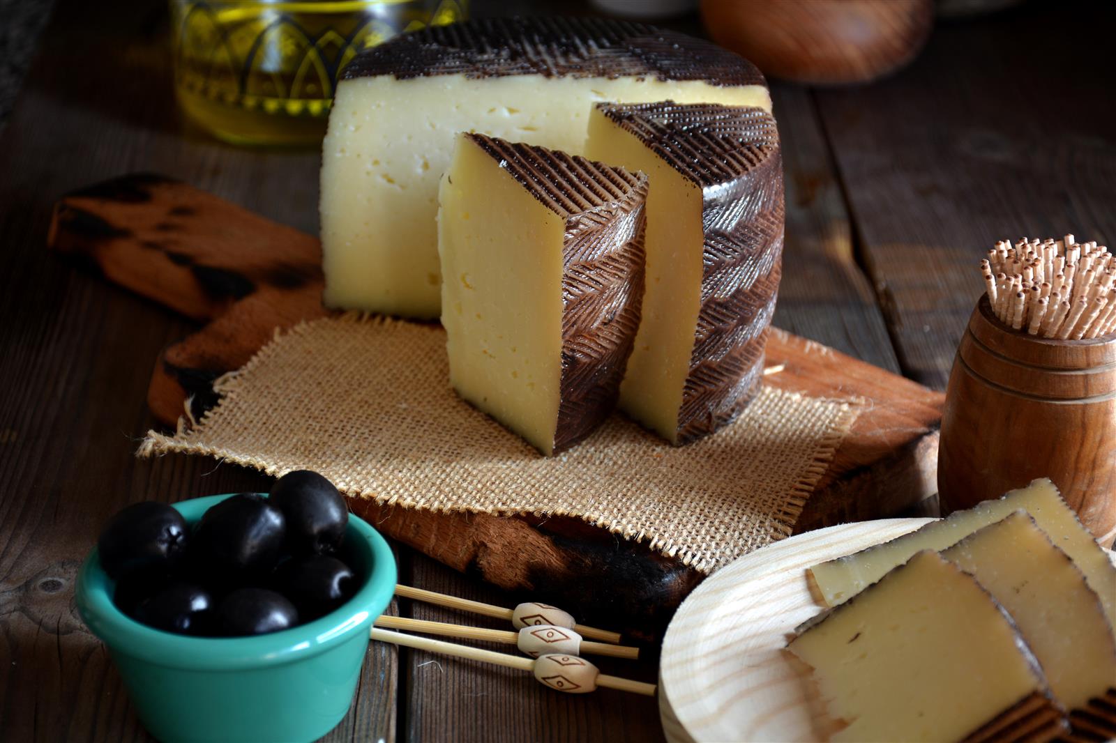 Queso Manchego Añejo 12 Monate spanischer Schafs-Hartkäse 3kg