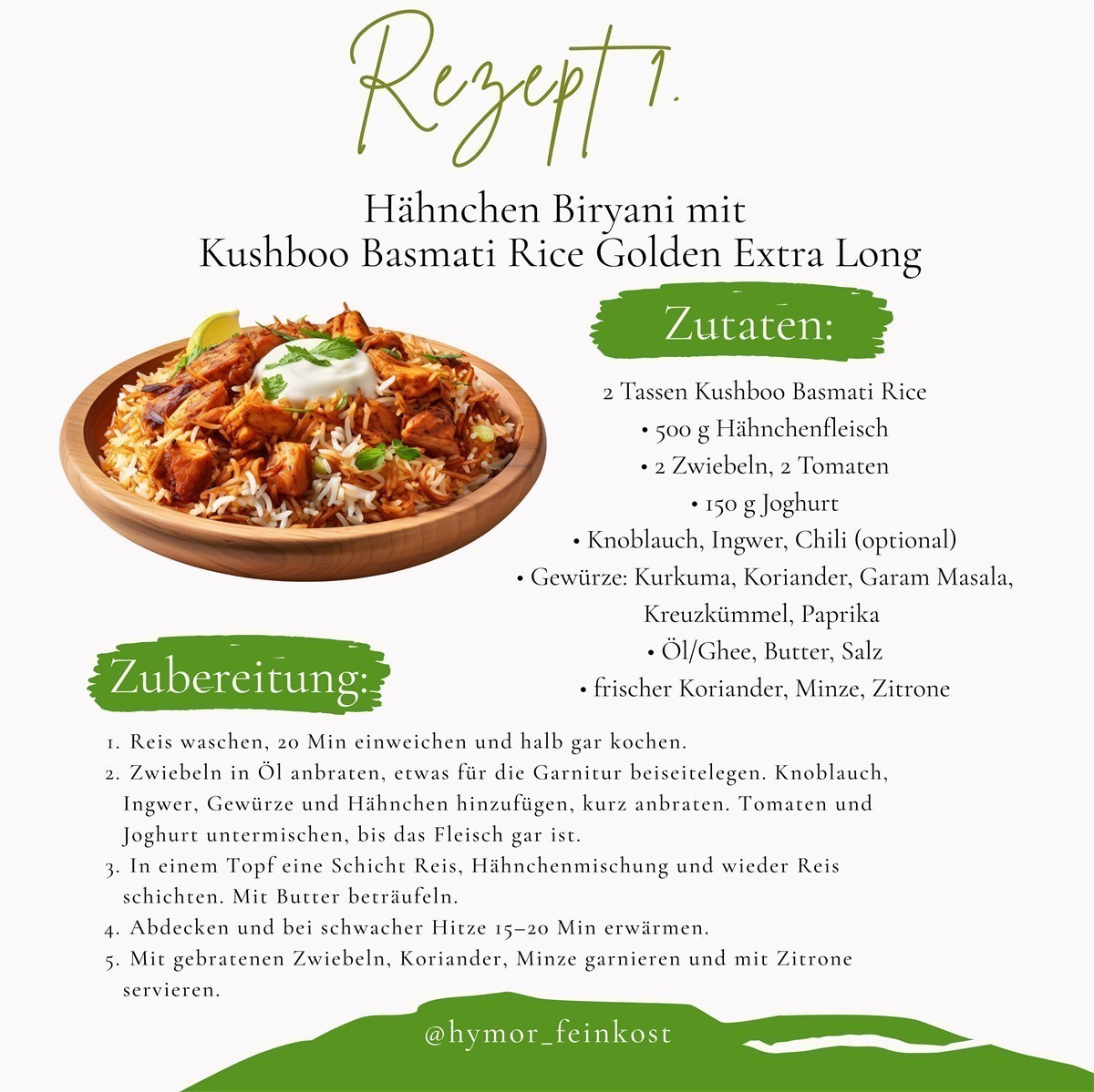 Khushboo Gold Premium 1121 Basmati Reis 4x 5 kg Indischer Duftreis