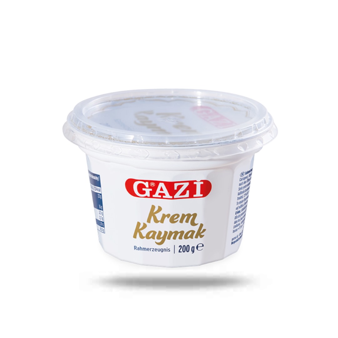 Gazi Krem Kaymak 1x 200g Becher Rahmerzeugnis aus Kuhmilch