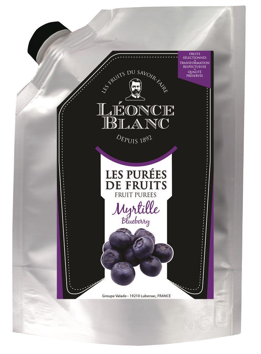 Leonce Blanc Heidelbeeren-Püree 8x 1kg Blaubeer-Frucht-Püree