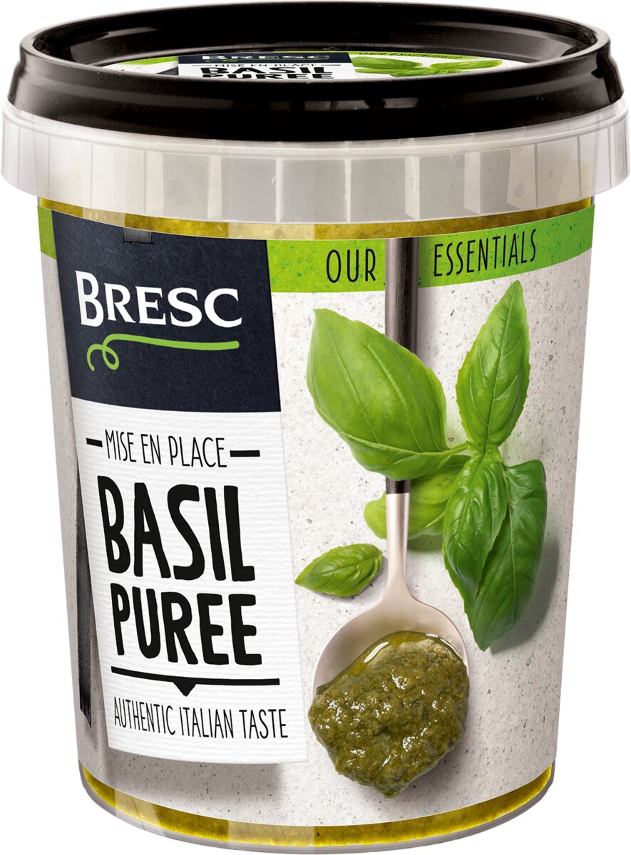 Bresc Basilikumpüree 6x 450g veganes Püree aus frischem Basilikum