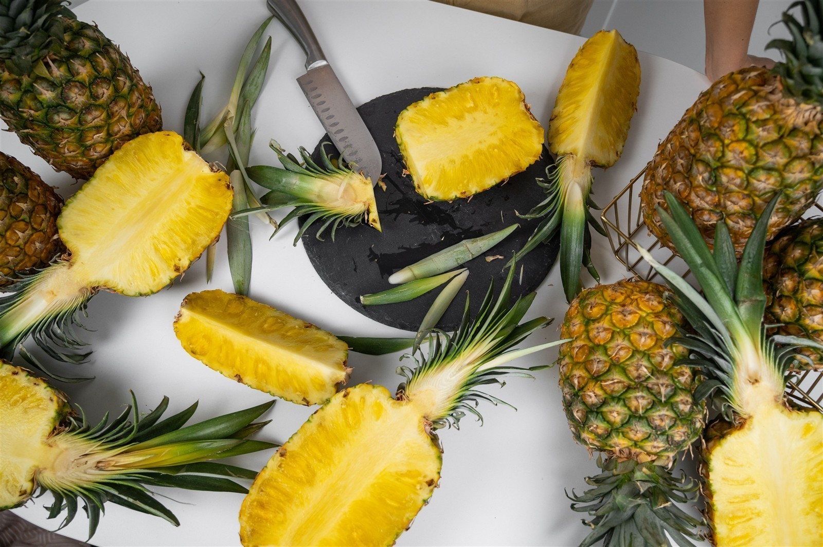 Ponthier ANANAS PÜREE Frucht-Püree Ananasmark 6x 1KG