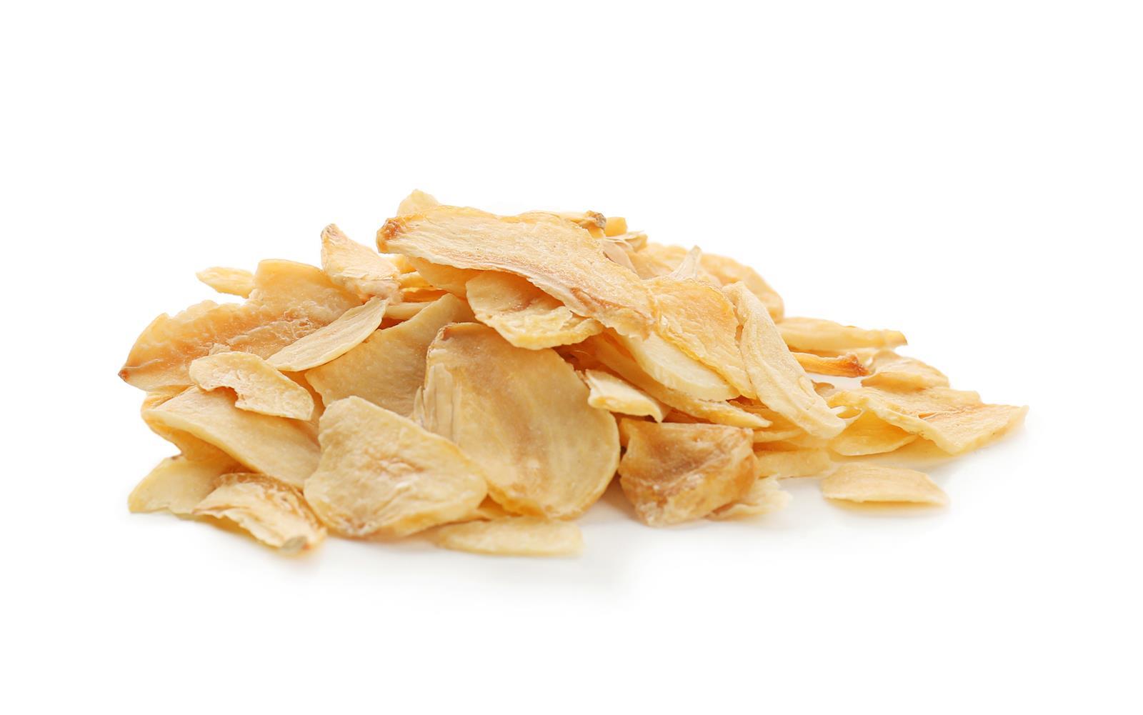 Hymor Knoblauchflakes 1kg lufgetrocknete Knoblauch-Flocken-Scheiben