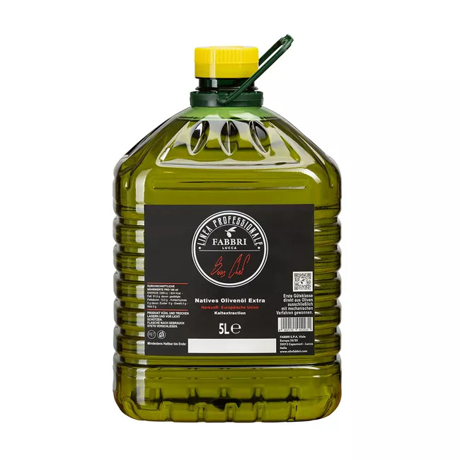Fabbri Lucca 3x 5L mediterranes Natives Olivenöl Extra kaltgepresst