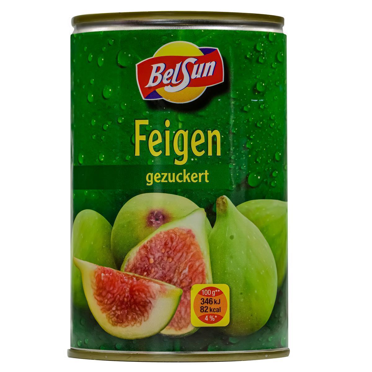 BelSun Feigen 210g gezuckert ganze Feige Dose eingelegt Spanien Obstkonserve BelSun Feigen 210g gezuckert ganze Feige Spanien