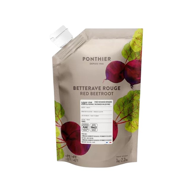 Ponthier ROTE BETE Gemüse-Püree Rote Betemark 1KG 