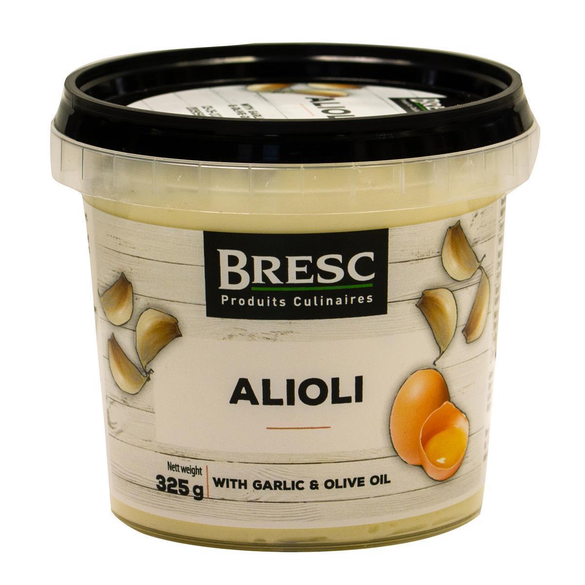 Bresc Alioli Clasico 6x 325g spanischer Knoblauch-Dip Aioli