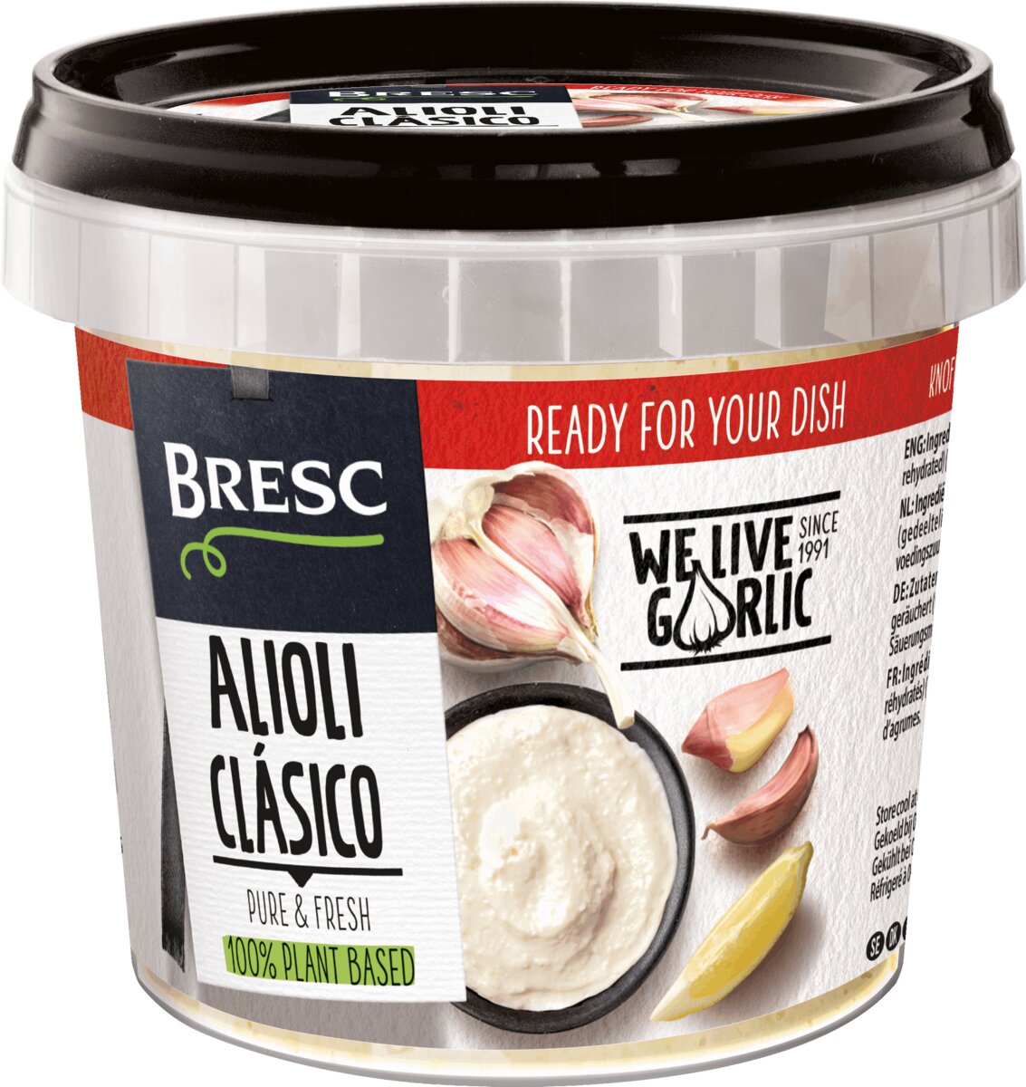 Bresc Alioli Clasico 6x 325g spanischer Knoblauch-Dip Aioli