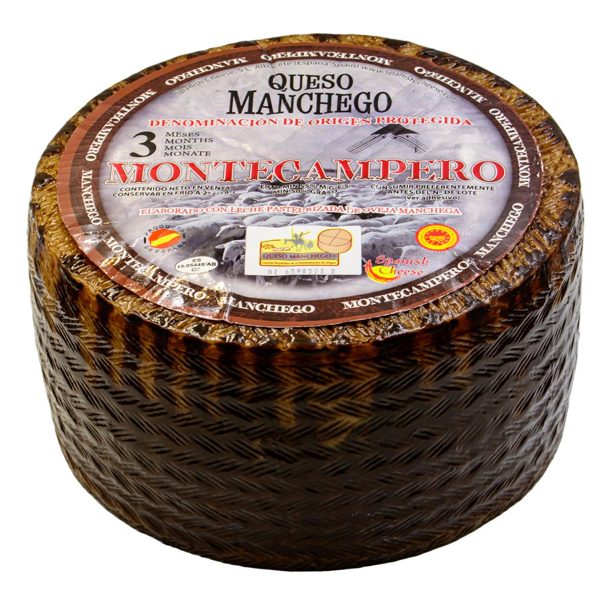 QUESO MANCHEGO Käse Schafs-Hartkäse 3kg ganzer Laib