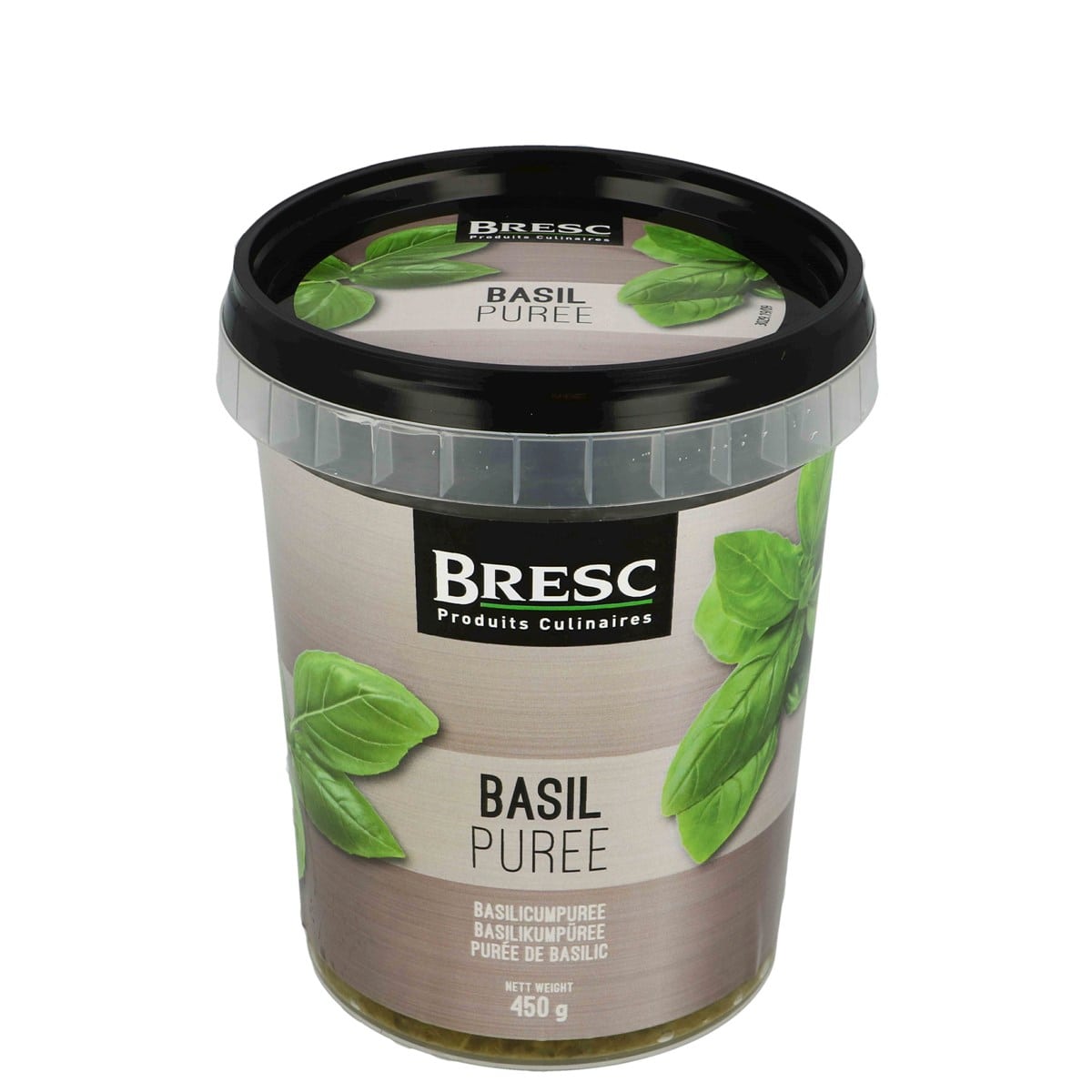 Bresc Basilikumpüree 6x 450g veganes Püree aus frischem Basilikum