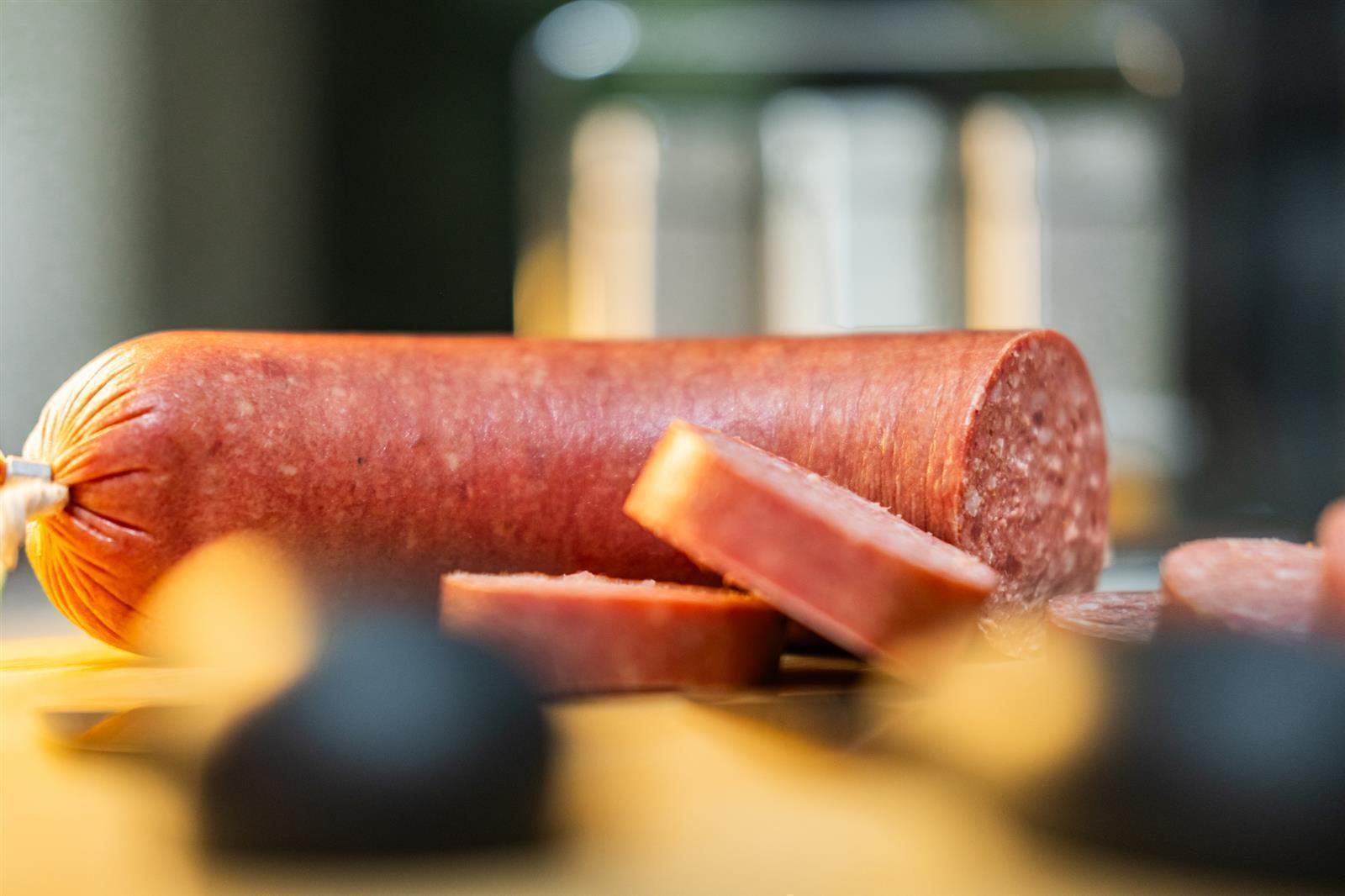 Egetürk Egemen Parmak Sucuk 6x 500g Knoblauch-Wurst nach türkischer Art Rindfleisch