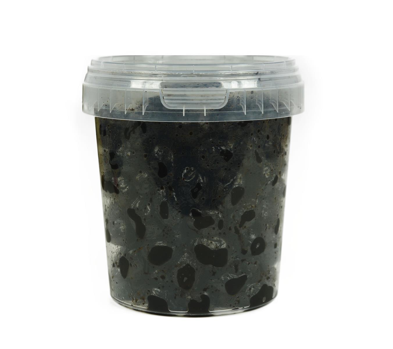 Hymor Marokkanische Oliven 595g schwarze Oliven mit Stein