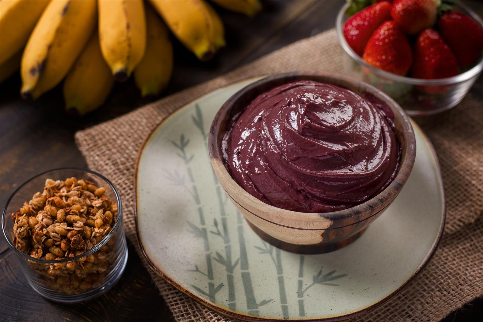 Ponthier Bio Acai-Püree 1x 1kg Fruchtpüree aus Acai-Beere Amazonas Superfood