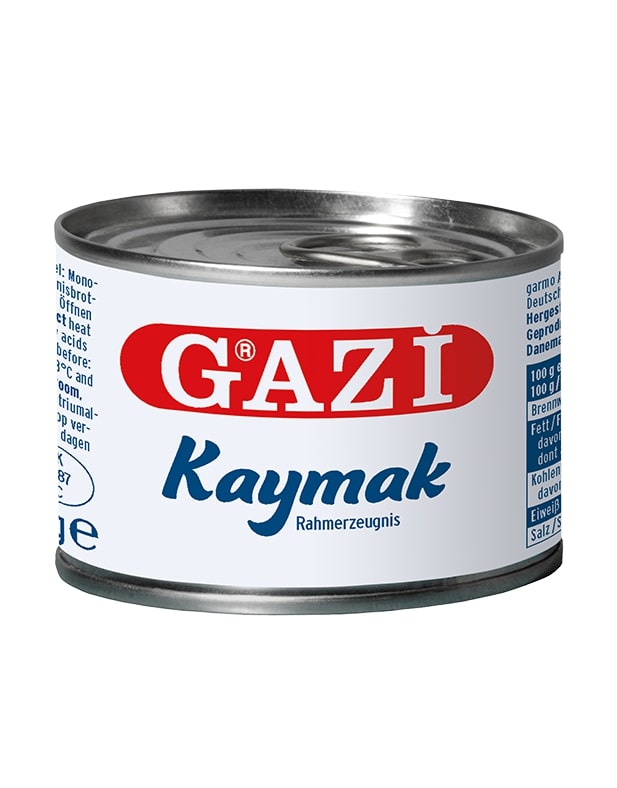 Gazi Kaymak 155g Rahmerzeugnis Rahmprodukt Schichtsahne 23% Fett aus Kuhmilch