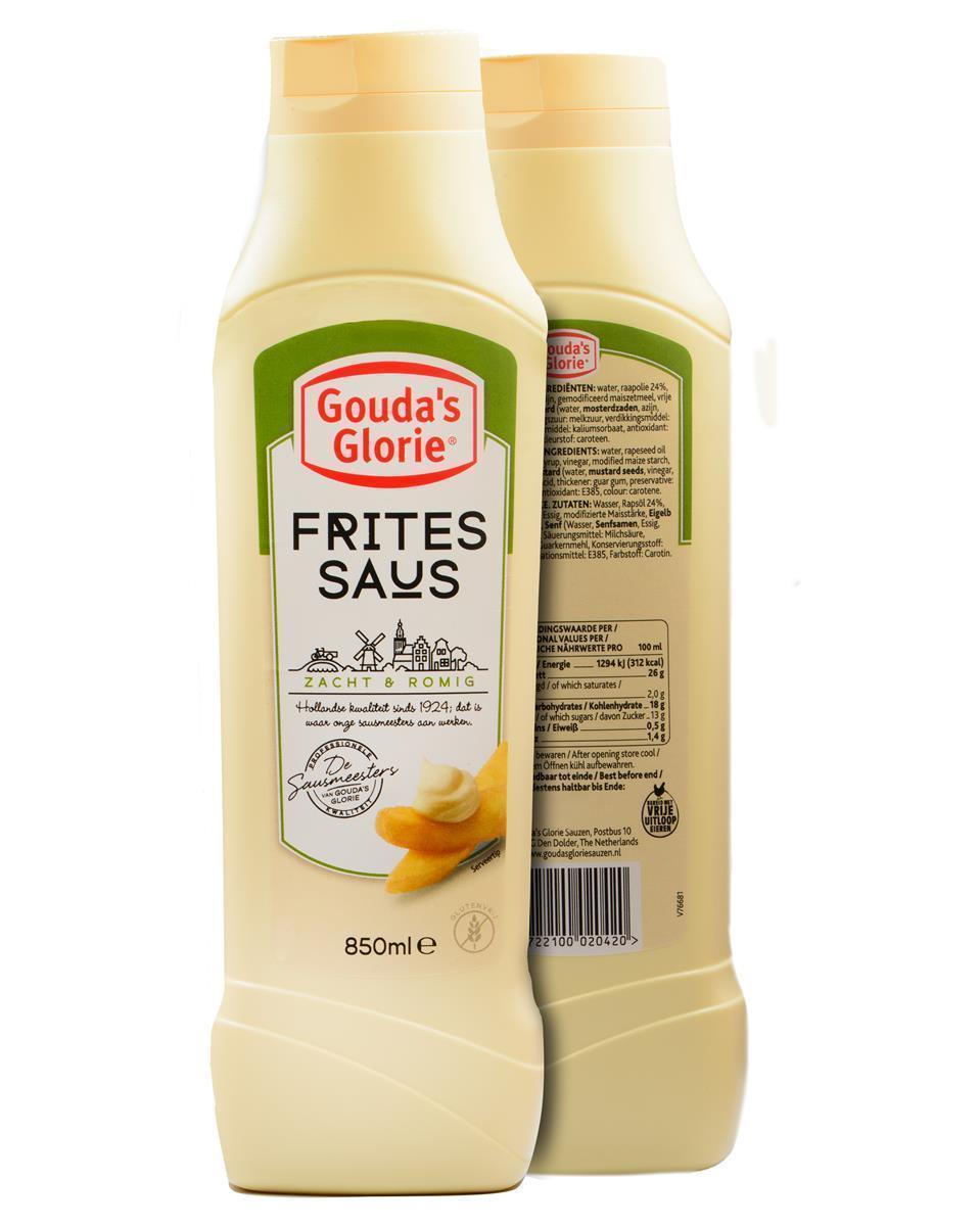 Hymor Fritessaus 850ml Gouda´s Glorie frisch cremige Holländische Frittensauce